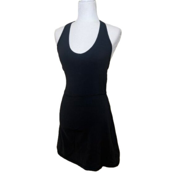 Aritzia Dresses & Skirts - ARITZIA Wilfred Free Black Knit Halter Mini Dress Size Small